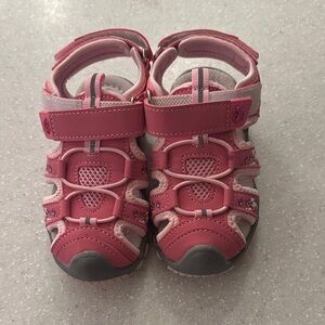 Charming Pink Kids Sandals